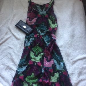 Patterned maxi dress